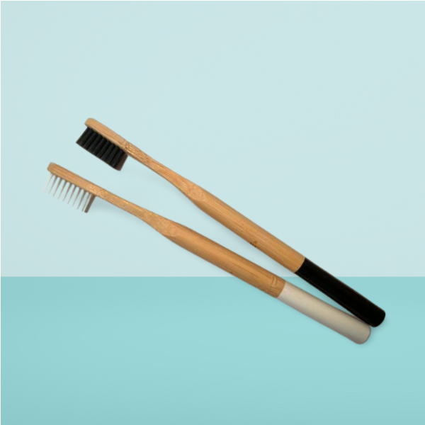 Brosse à dents en bambou pour adultes